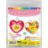 Mother's Day Buttons Heart Keychain - Packaging Front