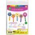 Felt Flower Bookmark Pack of 5 - Packaging Front