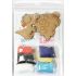 Foam Clay 2-in-1 Dinosaur Keychain Kit - Packaging Back