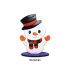 Christmas Stand Deco - Snowman