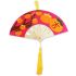 Felt Chinese New Year Fan Pack of 5 - Mandarin OrangeFelt Chinese New Year Fan Pack of 5 - Mandarin Orange