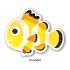 5-in-1 Sand Art Sealife Board - Clownfish