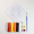 Chinese New Year Foam Clay Canvas Kit - Tiger Year - Contents