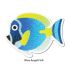 5-in-1 Sand Art Fish Board - Blue Angel Fish