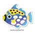 5-in-1 Sand Art Fish Board - Teardrop Spotted Fish