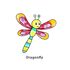 Suncatcher Window Deco Kit - Cute Bugs And Insects - Dragonfly