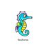 Suncatcher Window Deco Kit - Sealife Animals - Seahorse