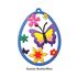 Wooden Easter Egg Hanger Deco - Easter Butterflies