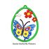 Wooden Easter Egg Hanger Deco - Easter Butterfly Flowers