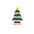 Christmas Magnet Pack of 5 - Christmas Tree
