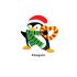 Christmas Magnet Pack of 5 - Penguin