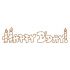 Wooden Greeting Words - Happy Birthday!