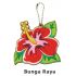 Merdeka Keychain Pack of 5 - Bunga Raya