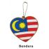 Merdeka Keychain Pack of 5 - Bendera