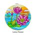 Batik Painting Hoop Kit - Lotus Flower