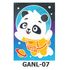 Glow-in-the-Dark Sand Art Kit - Animal Series - Panda Astronaut