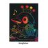 Scratch Art Bird - Kingfisher