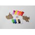 Foam Clay 2-in-1 Transport Keychain Kit - Aeroplane And Ship - Content