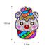 Foil Art 4-in-1 Cupcake Board Kit - Kitten / Unicorn / Strawberry / Bear - Size
