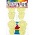 Foil Art 4-in-1 Flower Board Kit - Rose, Daisy, Heart, Sunflower - Packaging Back