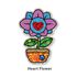 Foil Art 4-in-1 Flower Board Kit -Heart
