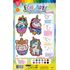 Foil Art 4-in-1 Unicorn Board Kit - Happy, Stars, Cupcake, Popsicle