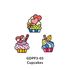 Glass Deco Reelable Kit - GDPP3-05 - Cupcakes
