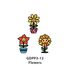 Glass Deco Reelable Kit - GDPP3-12 - Flowers
