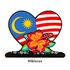 Merdeka Deco Painting Stand - Hibiscus