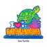 Merdeka Deco Painting Stand - Sea Turtle