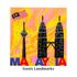 Merdeka Pour Art Canvas Painting Kit - Iconic Landmarks