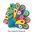 Peacock Paper Craft Painting Deco - Colourful Peacock