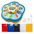 Portable Sand Art Tray Carousel Caddy - Keep Your Sand Tidy - Blue Contents