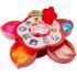 Portable Sand Art Tray Carousel Caddy - Keep Your Sand Tidy - Pink Opened