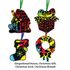 Scratch Art Christmas Ornament Deco - 12 Magical Holiday Pals! - Gingerbread House, Christmas Present, Christmas Sock, Christmas Wreath