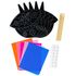 Scratch Art Hibiscus Wau Kit - Pack of 5 - Contents
