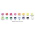 Washable Pour Art Tempera Paint Colour Chart