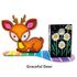 Wooden Animal Pencil Holder - Graceful Deer