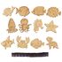 Wooden Sealife Animal Magnet Kit - 12 Bubbly Sea Animals! - Contents Wooden Sealife Animal Magnet Kit - 12 Bubbly Sea Animals! - Contents