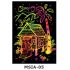 Scratch Art Kit - Malaysian Theme - Kampung House