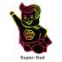 Scratch Art Father's Day - Super Dad