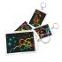 Scratch Art Keychain Kit - Space and Undersea