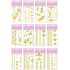 Temporary Glitter Tattoo - Gold Mix - Assorted Designs