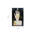 Temporary Hand Bling Tattoo Mix - Pack of 5