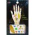 Temporary Hand Bling Tattoo Mix - Pack of 5