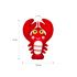 Felt Seaworld Plushie Kit - Lobster - Size