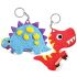 Foam Clay 2-in-1 Dinosaur Keychain Kit