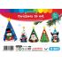 Felt Christmas 3D Hat Kit Pack of 5