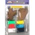 Foam Clay 2-in-1 Transport Keychain Kit - Train And Car - Packaging Back
