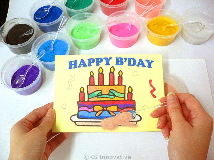 Sand Art Party Pack Deluxe Box